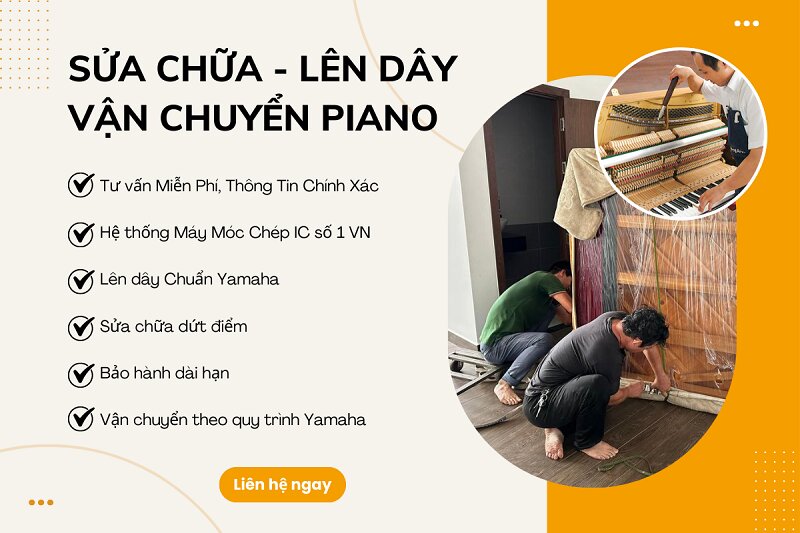 Dịch vụ sửa Piano của An Piano