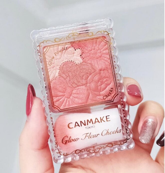 Phấn má Canmake Glow Fleur Cheeks tốt nhất