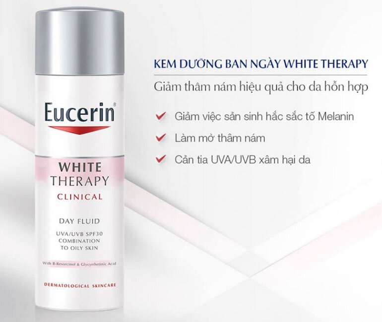 Kem dưỡng trắng da Eucerin White Therapy SPF 30 ban ngày