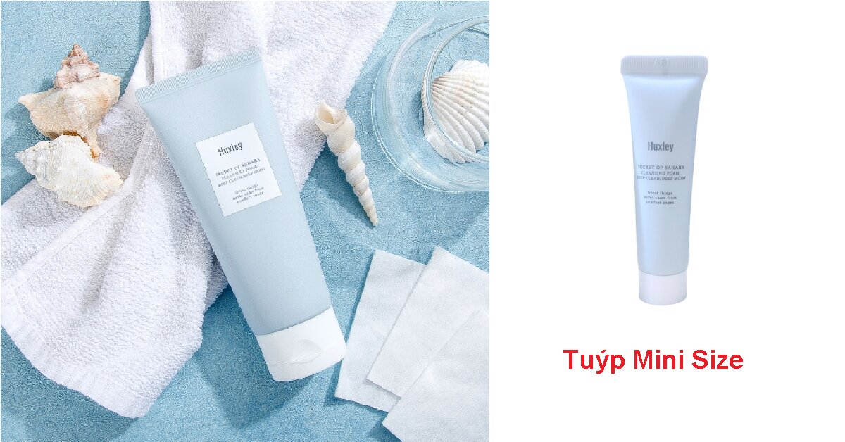 Review sữa rửa mặt dành cho da dầu Huxley Cleansing Foam: ít bọt, rửa sạch sâu, ngăn ngừa mụn, không kích ứng