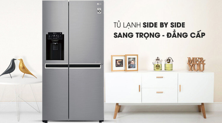 Tủ lạnh LG GR-D247JDS 601l là dòng tủ lạnh cao cấp