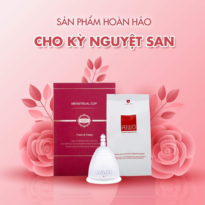 Cốc nguyệt san an toàn và dễ dùng