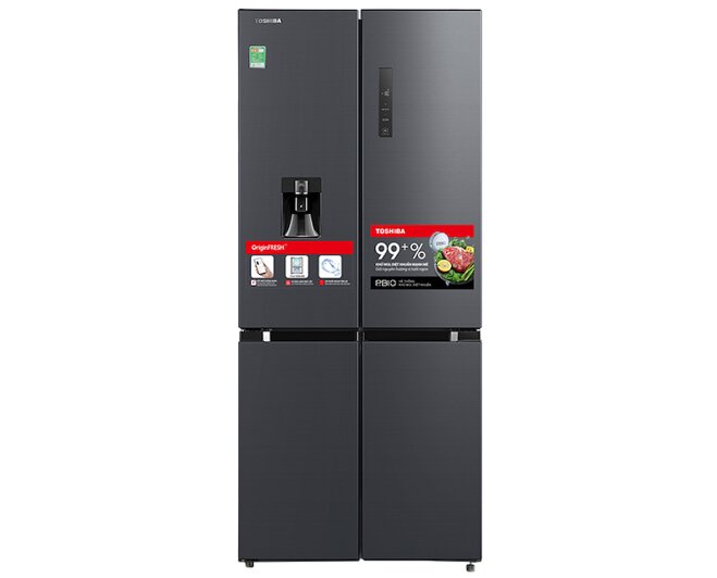 Tủ lạnh Toshiba Inverter 509 lít Multi Door GR-RF605WI-PMV(06)-MG