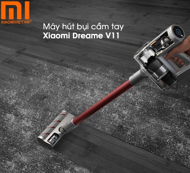 Máy hút bụi không dây Xiaomi Dreame V11 có động cơ mạnh mẽ