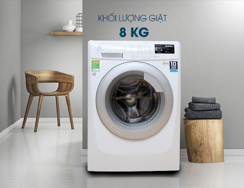 Máy giặt lồng lồng ngang Electrolux