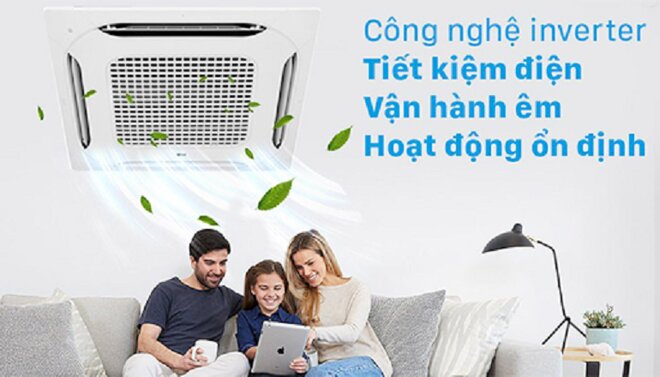 Đánh giá đầy đủ về điều hòa âm trần LG ZTNQ24GPLA0