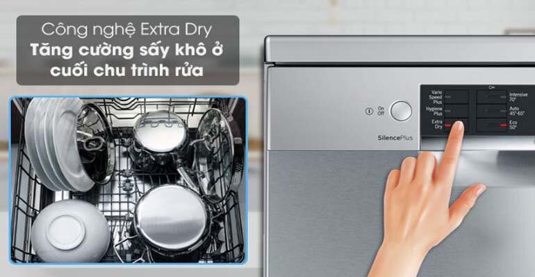 Giải đáp: “Có nên mua máy rửa bát Bosch có chức năng sấy hay không?” Máy rửa bát Bosch có chức năng sấy