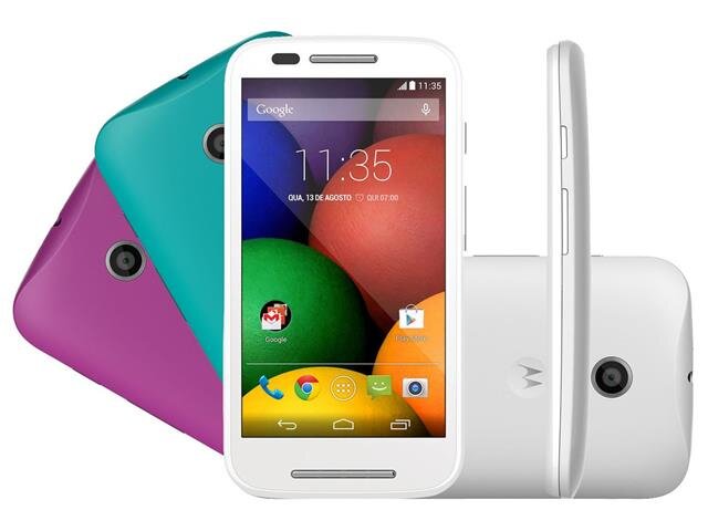  Moto E chạy phần mềm Kitkat 4.4. Nguồn Internet