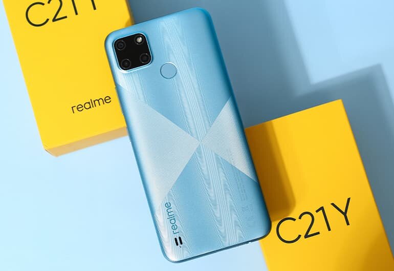 Realme C21Y - Điện thoại dưới 4 triệu tốt nhất 2022 với khả năng chụp ảnh đẹp