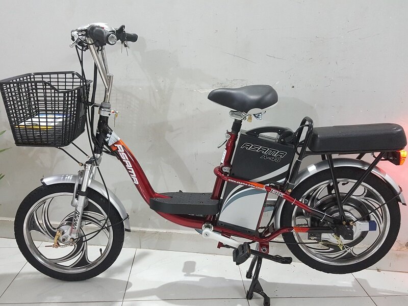 Xe đạp điện Asama nhỏ gọn, tinh tế