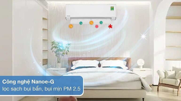 điều hòa Panasonic Inverter 9000BTU CU/CS-XU9ZKH-8