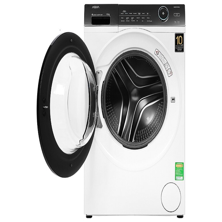 máy giặt aqua 8kg cửa ngang
