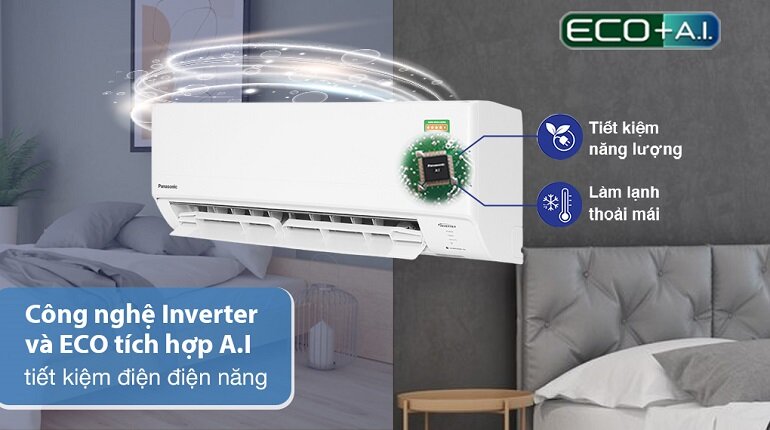 Điều hòa Panasonic Inverter 18000 BTU 1 chiều CU/CS-WPU18XKH-8 gas R-32