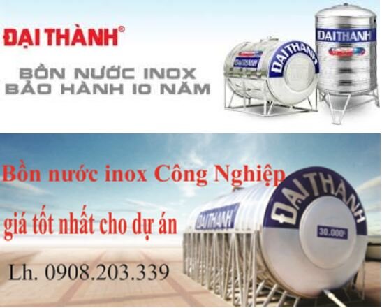 Bồn nước inox Tân Á Đại Thành