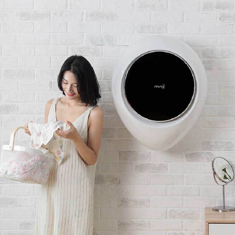 thiết kế nhỏ gọn của máy giặt Xiaomi