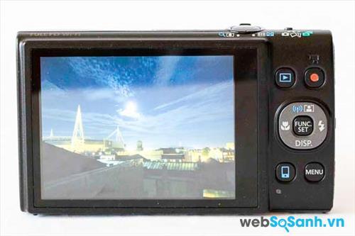 Canon IXUS 275 HS sở hữu màn hình cảm ứng công nghệ TFT, kích thước 3 inch với 461 000 điểm ảnh