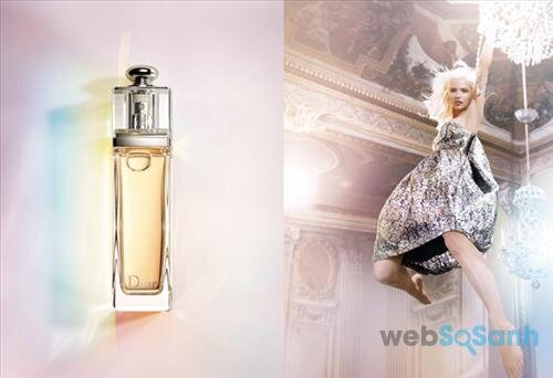 Chai nước hoa Dior Addict Eau de toilette xinh xắn như một thỏi son, còn mùi hương thì tươi tắn và dịu dàng như cô gái tuổi đôi mươi