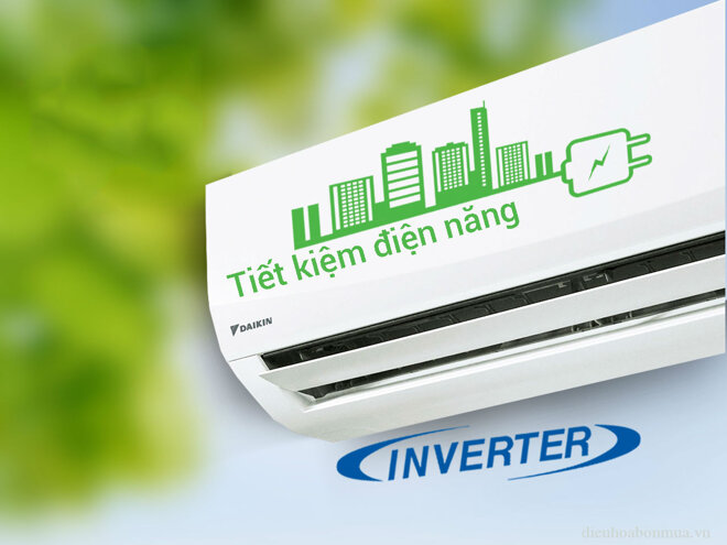 Máy lạnh Inverter sẽ giúp bạn tiết kiệm được nhiều điện năng hơn 