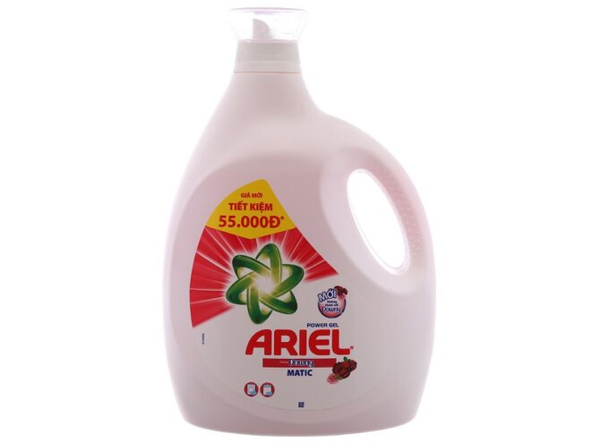 Nước giặt Ariel matic 