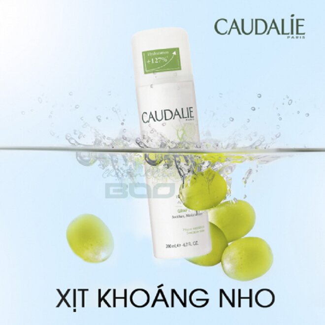 Xịt khoáng Caudalie “bí kíp” giữ làn da đẹp, căng mịn