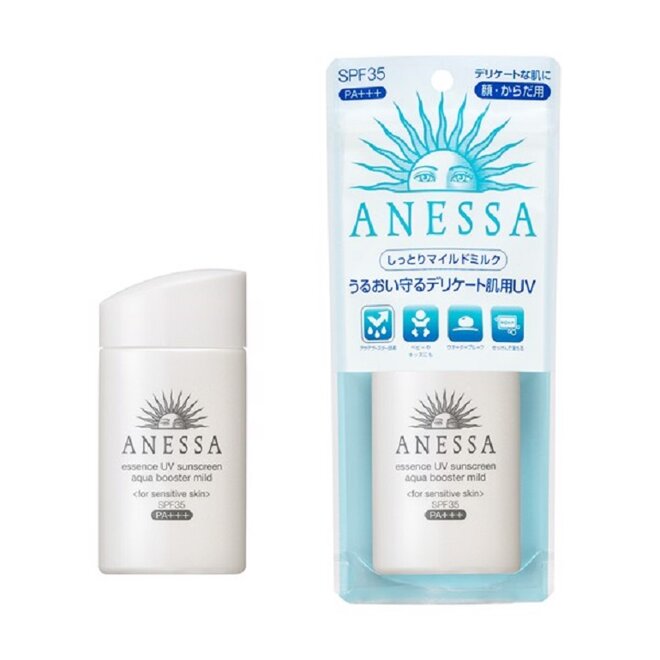 Kem chống nắng Anessa Essence UV sunscreen aqua booster mild SPF35+ PA+++