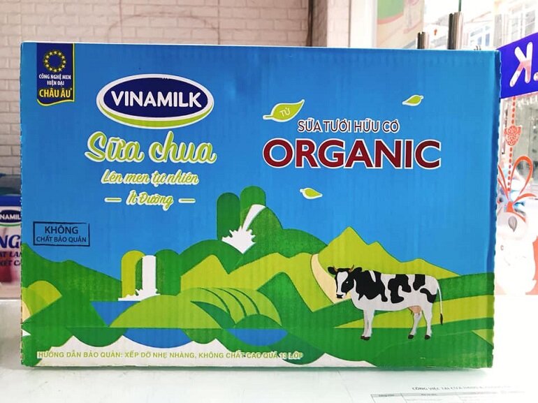Sữa chua hữu cơ Vinamilk organic