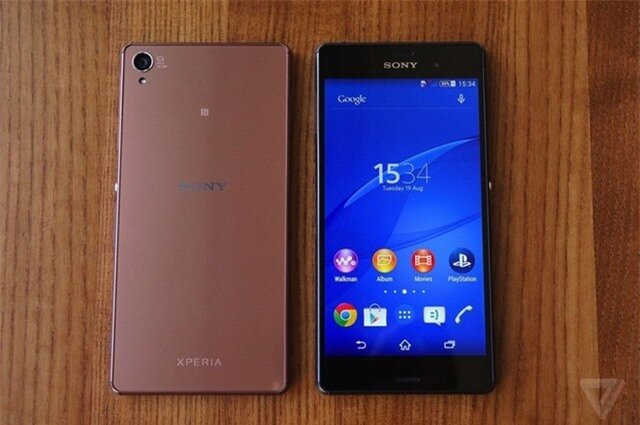 Ảnh thực tế bộ đôi Xperia Z3 và Z3 Compact vừa ra mắt