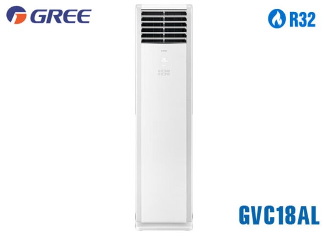 Điều hòa cây Gree 18000BTU 1 chiều GVC18AL-K6NNC7A