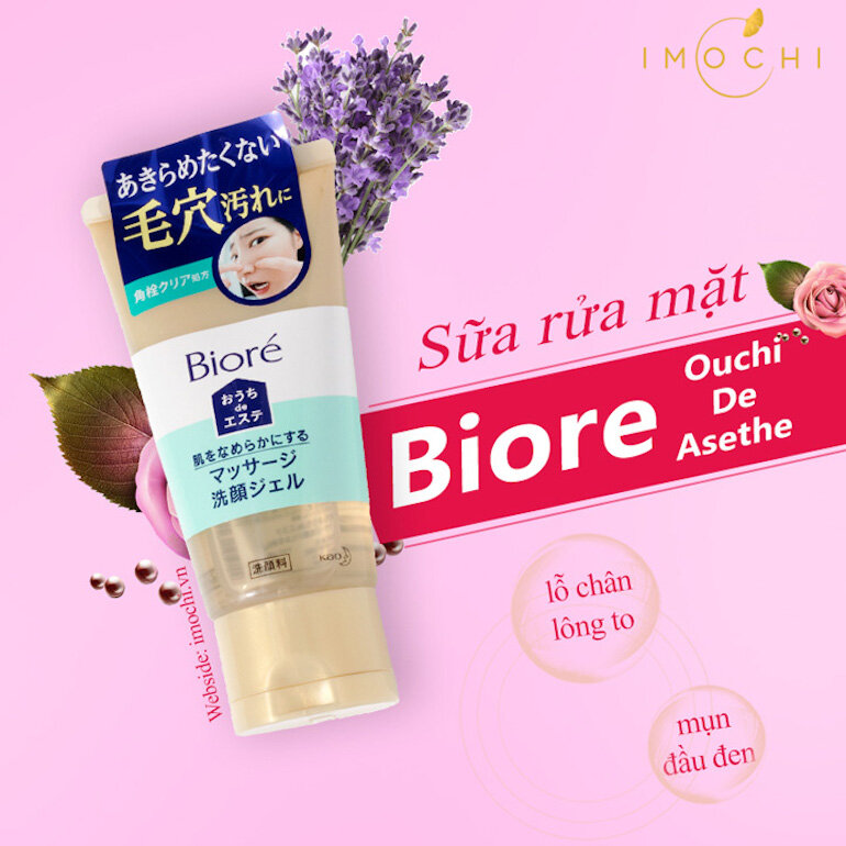 Thông tin về sữa rửa mặt Biore trên thị trường