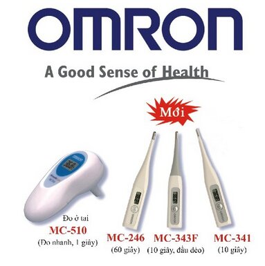 Omron là một trong những hãng uy tín