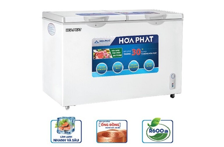 Tủ đông Hòa Phát 300 lít