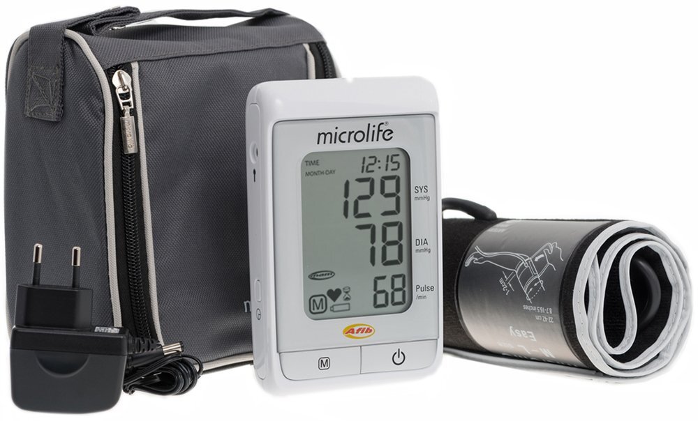 Thiết kế gọn nhẹ của máy đo huyết áp Microlife A200