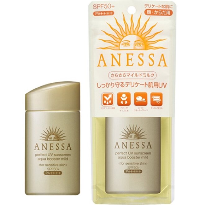 Kem chống nắng Anessa Perfect UV sunscreen Aqua booster Mild