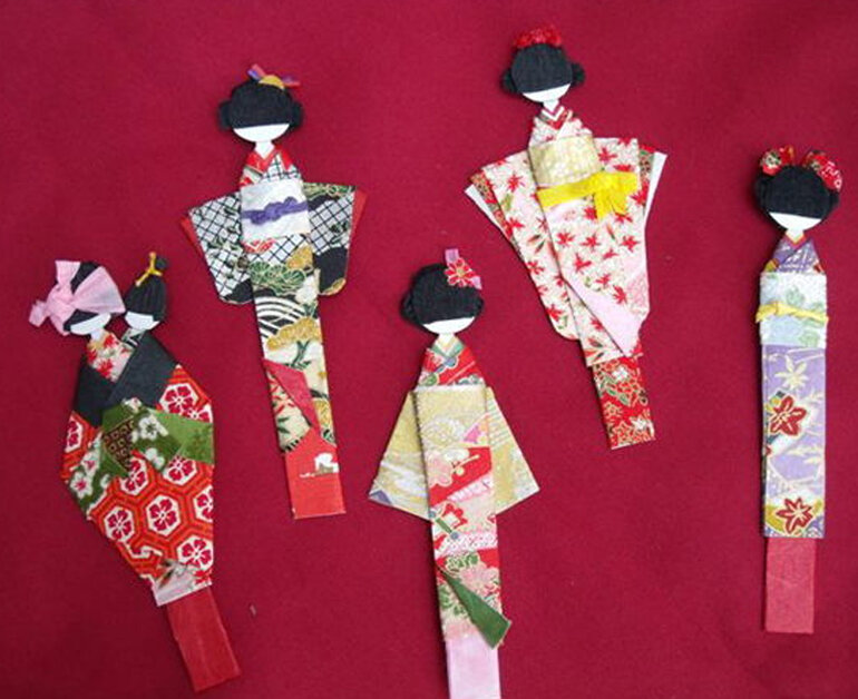 Còn rất nhiều bộ kimono khác mẹ có thể cùng bé sáng tạo nhé!