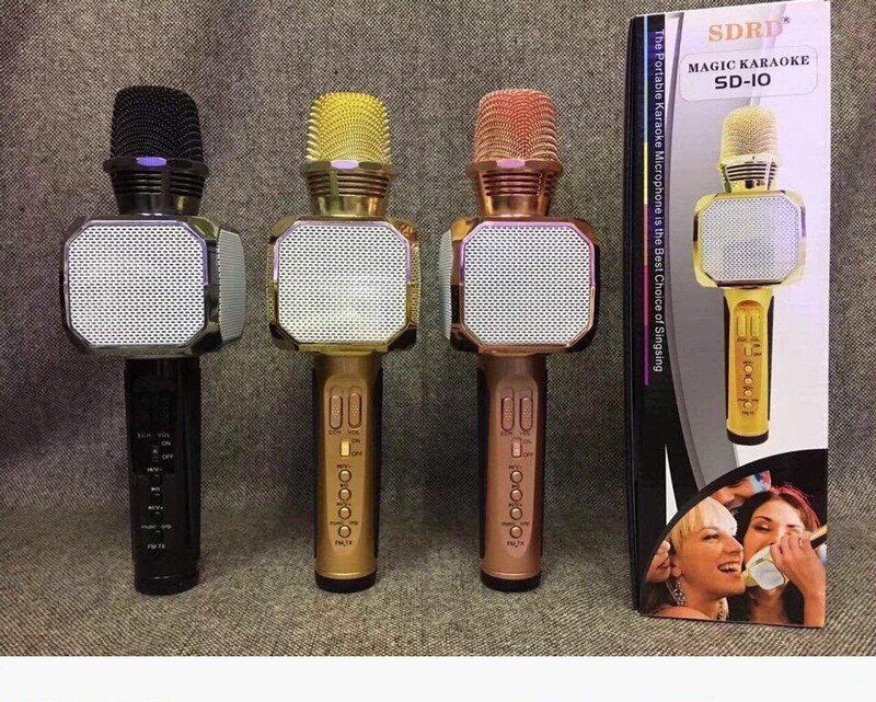 Micro kèm loa bluetooth karaoke SD-10