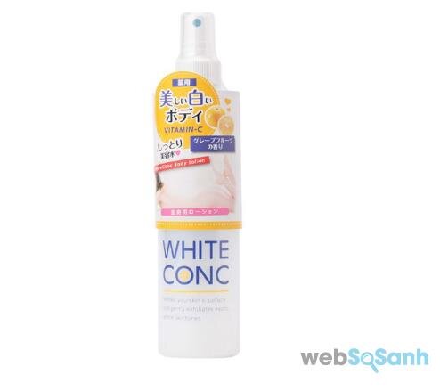 Japanese White Conc Lotion spray