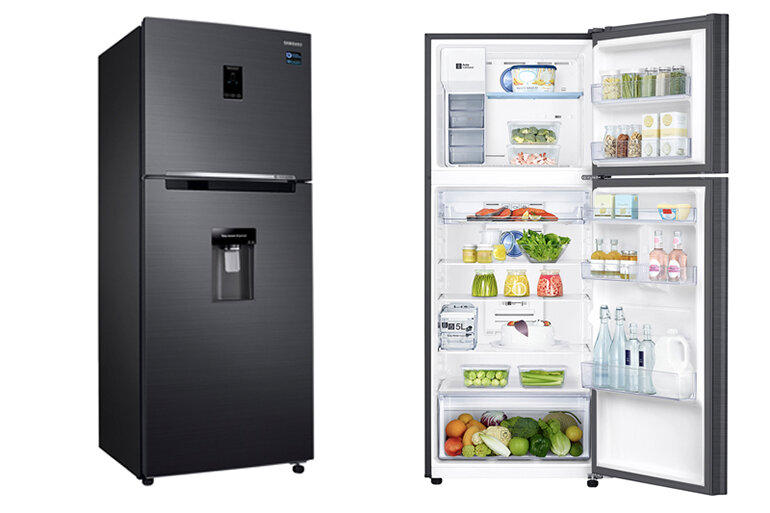 Thiết kế sang trọng của tủ lạnh Samsung 360l RT35K5982BS/SV