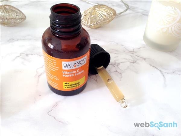 Review Balance Power Serum vitamin C