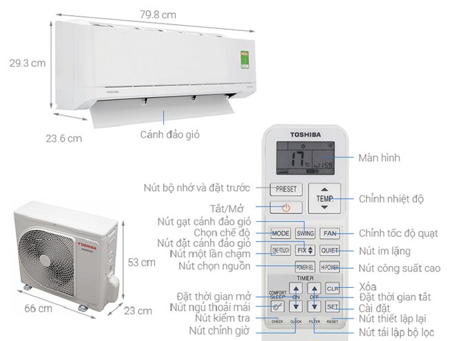 Toshiba RAS-H13H2KCVG-V