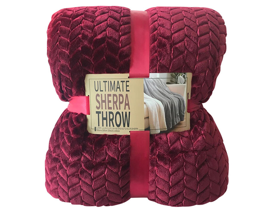 Êm ái, mềm nhẹ với chăn lông cừu của Ultimate Sherpa Throw