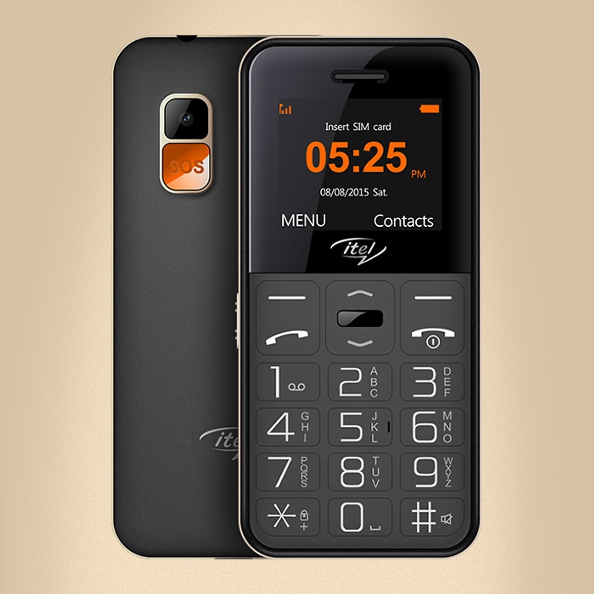Điện thoại Itel it2580 2 SIM rất phù hợp cho người cao tuổi