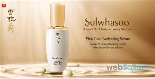 Thương hiệu Sulwhasoo của Hàn Quốc