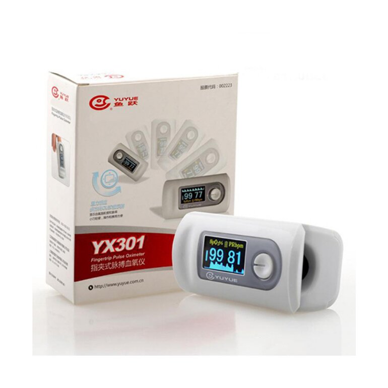 Máy đo nhịp tim kẹp tay Yuwell YX301