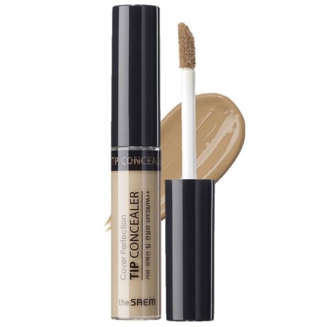 Kem che khuyết điểm Hàn Quốc The Saem Cover Perfection Tip Concealer