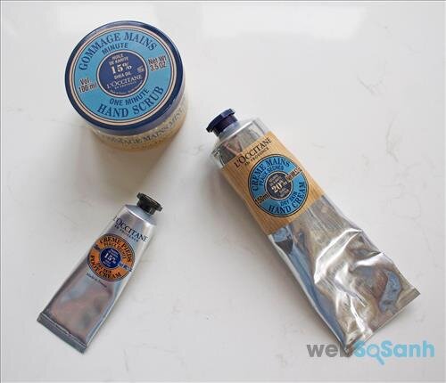 Kem dưỡng da tay L’Occitane Shea Butter One Minute Hand Scrub