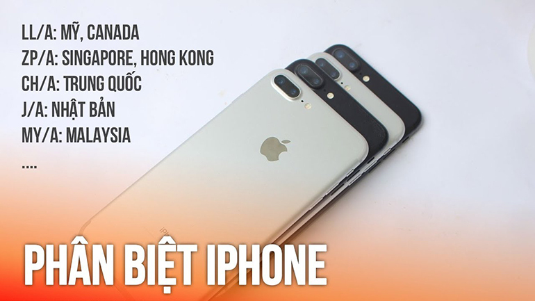 Cách phân biệt iPhone chính hãng và quốc tế (Nguồn: ytimg.com)