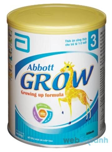Giá sữa bột Abbott Grow mới nhất cập nhật tháng 7/2016