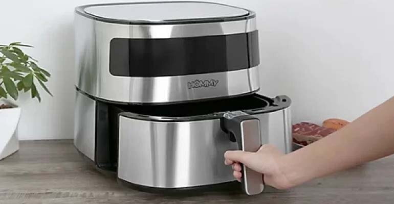 Nồi chiên Hommy được thiết kế nhiều dung tích khác nhau nồi chiên không dầu Hommy