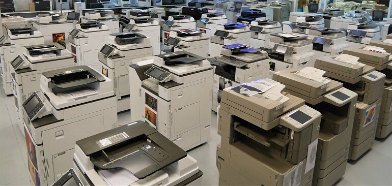 Máy photocopy Ricoh cũ được tân trang 