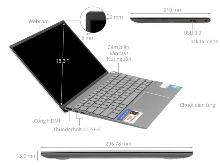 laptop Dell Inspiron 13 5310